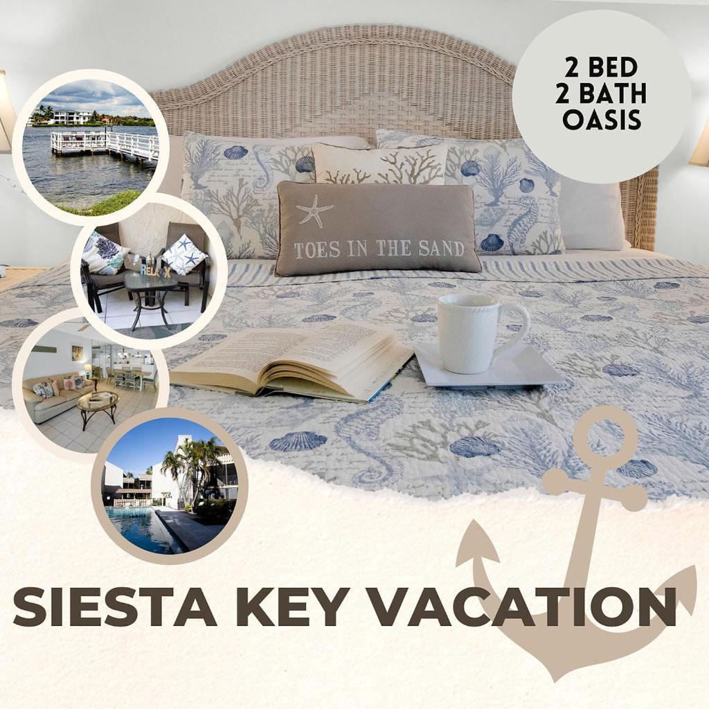 Appartamento Siesta Key Escape Ground Floor Steps To Heated Pool And Free Trolley Esterno foto